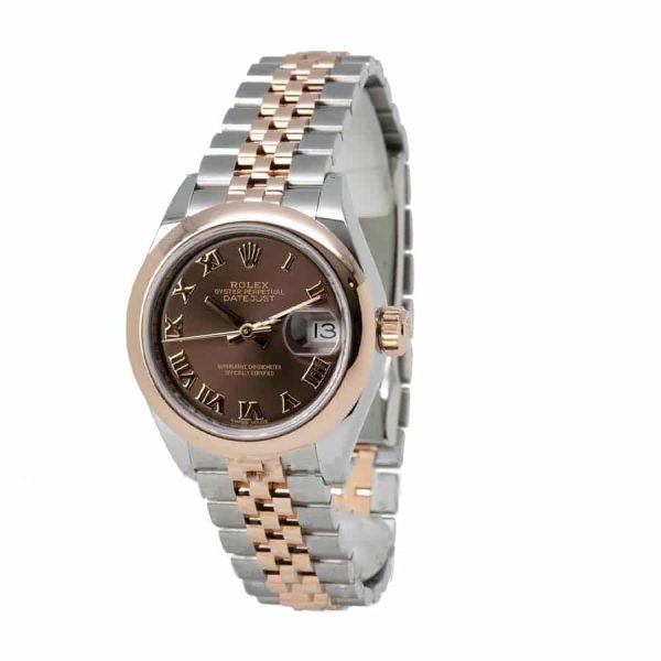 Rolex Datejust 279161 Steel Everose Gold Roman Dial Replica