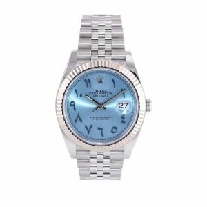 Rolex datejust blue dial