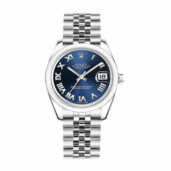 rolex watch datejust 31 mm Bright Blue Watch