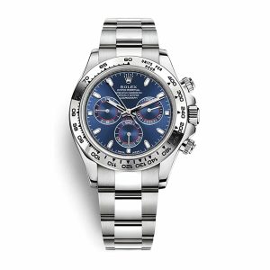 rolex platinum cosmograph daytona Blue Dial Watch