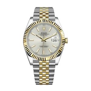 Rolex Datejust 41 18k Yellow Gold two tone oystersteel strap watch