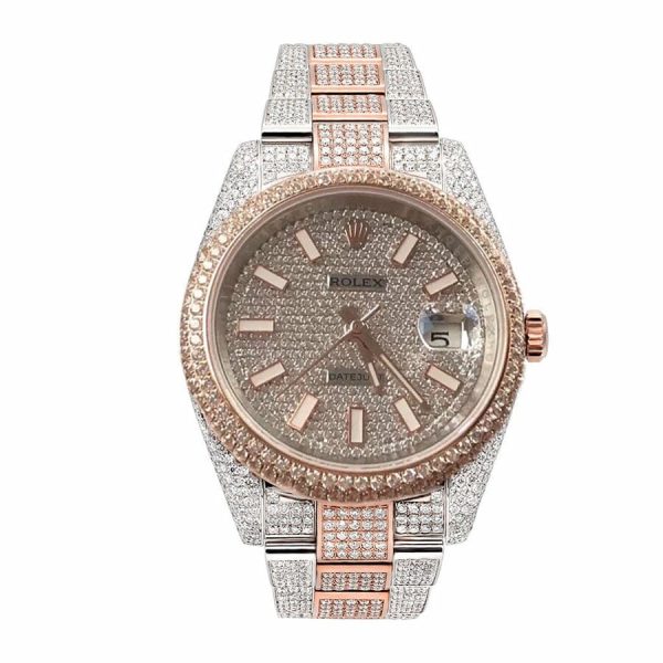 Rolex Datejust Everose Gold & Diamond Women's Watch