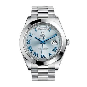 day date 40 rolex white gold Presidential Blue dial 228206