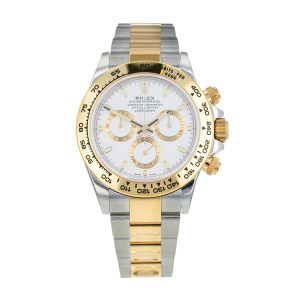 rolex oyster perpetual cosmograph 18k gold and two tone Oystersteel Watch