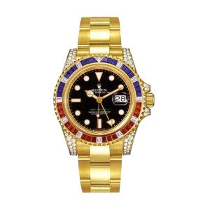 rolex pepsi gmt-master ii Black Dial Watch