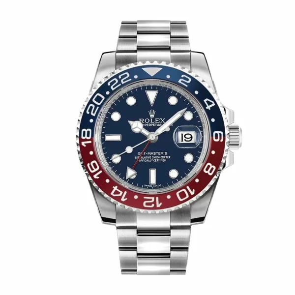 rolex gmt master ii coke bezel watch