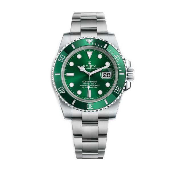 Rolex Submariner Hulk 116610LV Green Dial Men's Watch