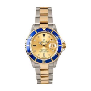 Rolex Submariner Gold 16613 Men' Watch