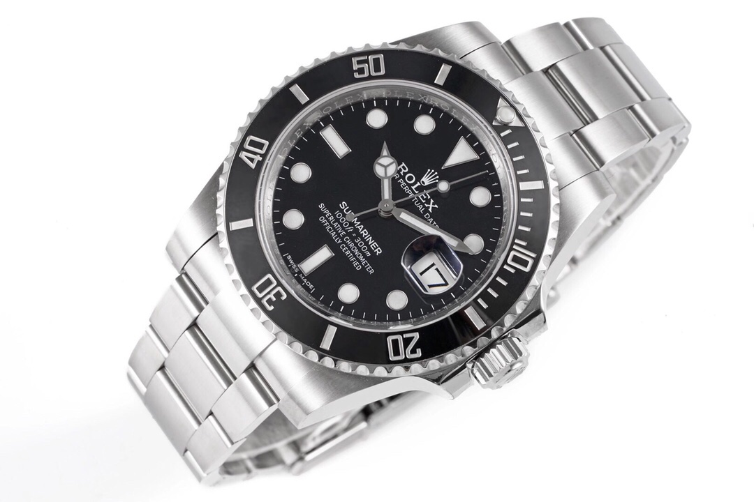 Rolex Oyster Deepsea 116660 dial front tilted 45° view