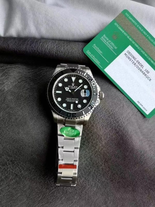 Rolex Sea-Dweller 41mm Black Dial and strap view